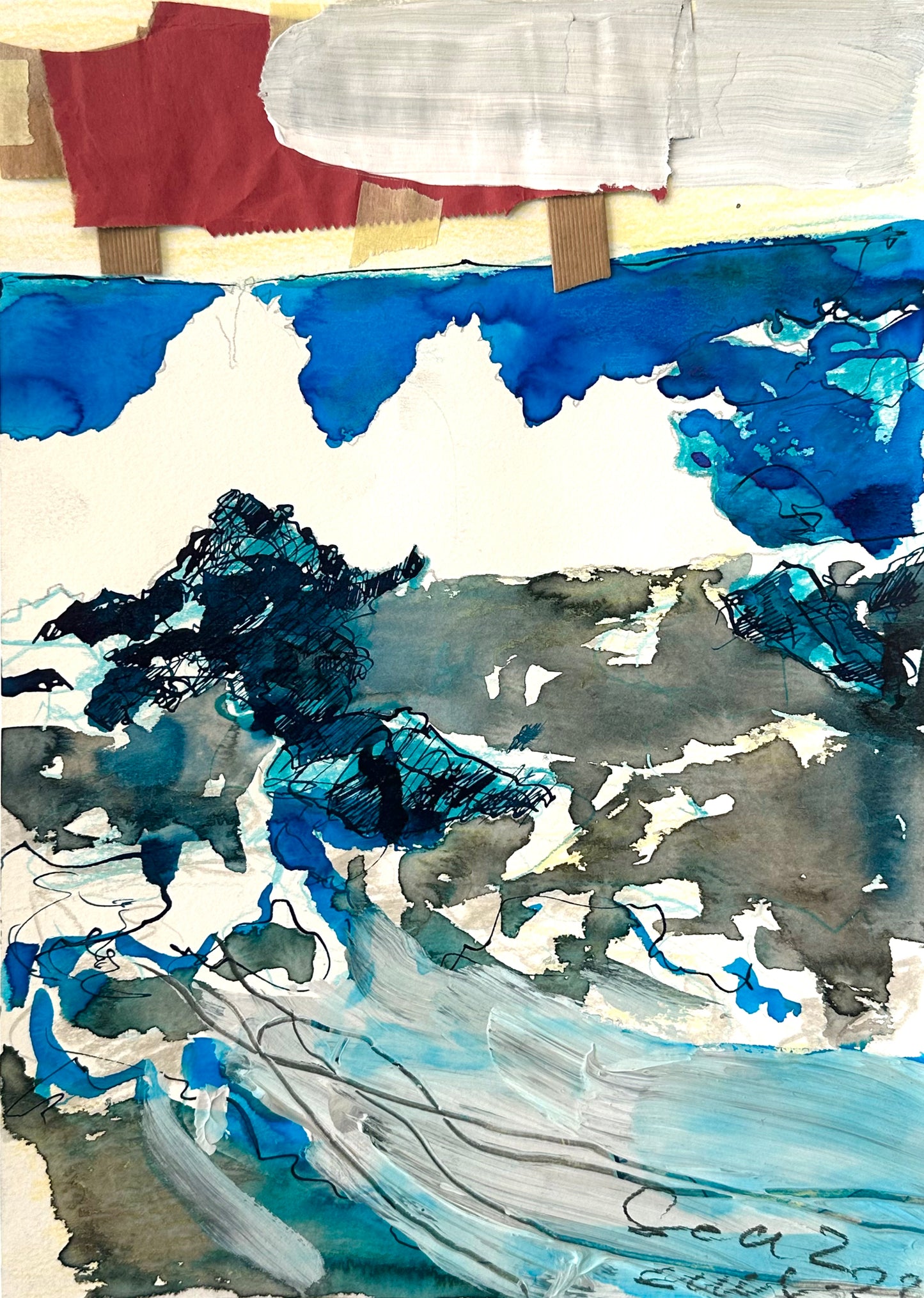 LANDSCAPE 10 - SEA - 21X29,7 CM