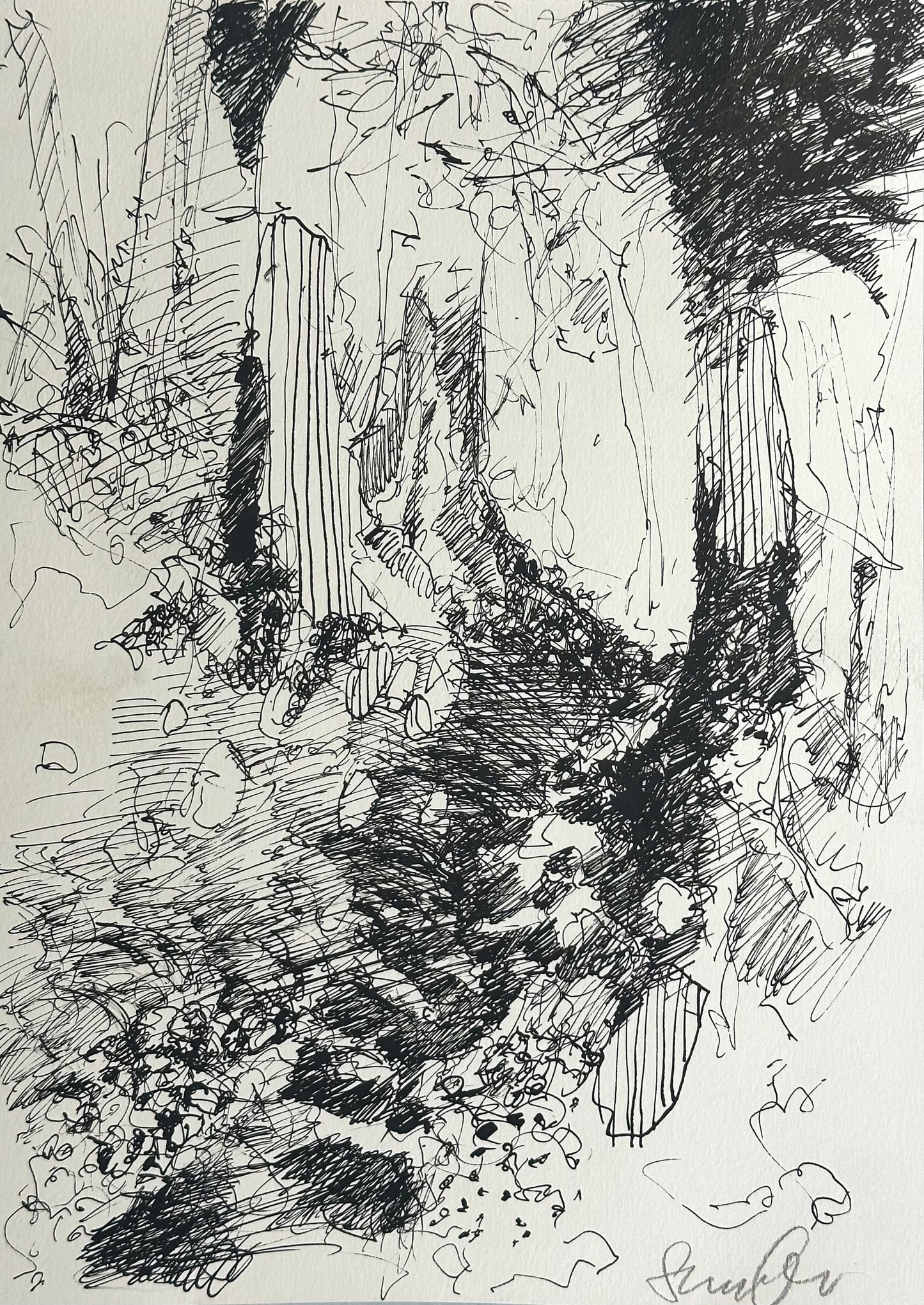LANDSCAPE 16 - FREE FREE WOODLAND TRAIL - 21X29,7 CM