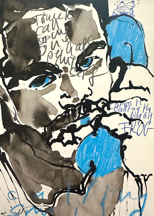 "Carlos is calling ..."Daily Drawing 1 - 04.02.2024