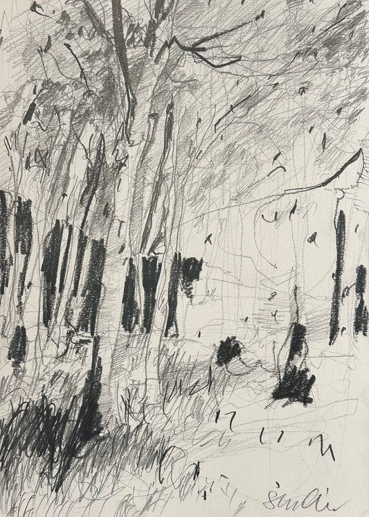 LANDSCAPE 5 - ABSTRACT FOREST - 21X29,7 CM