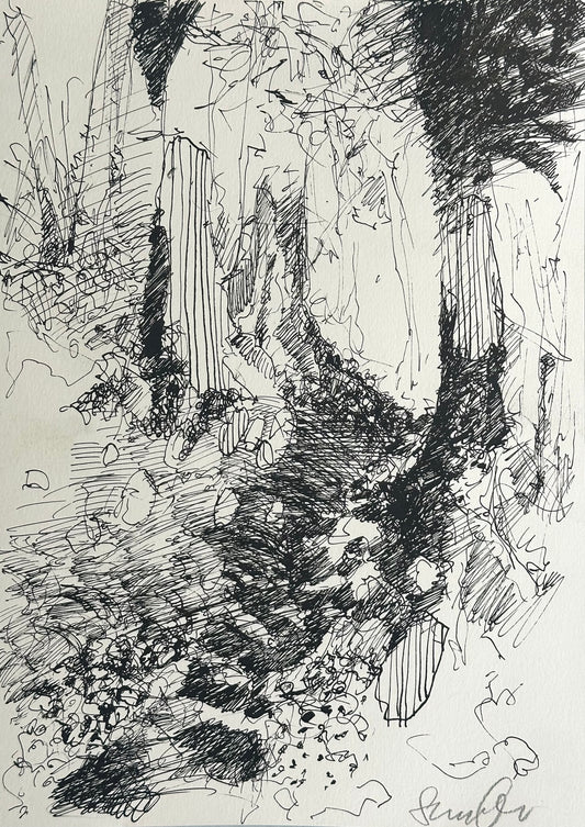 LANDSCAPE 16 - FREE FREE WOODLAND TRAIL - 21X29,7 CM