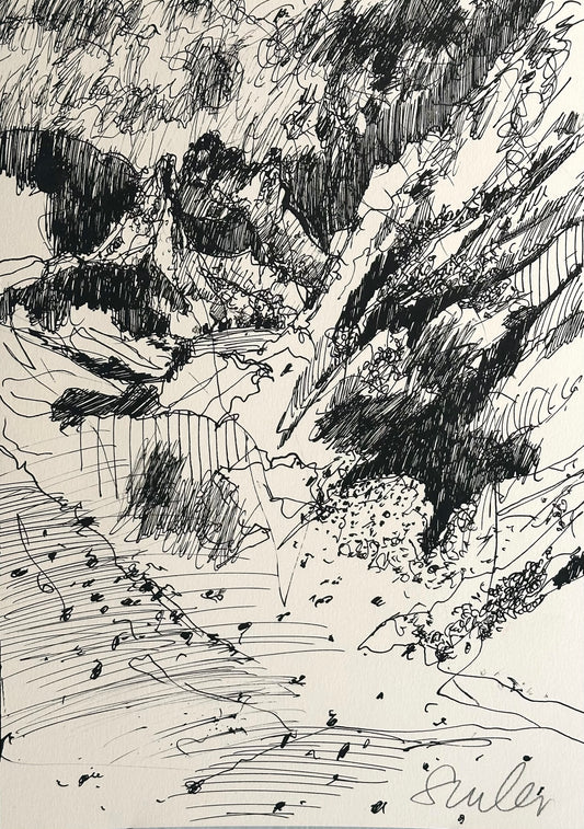 LANDSCAPE 17 - FREE MOUNTAINS - 21X29,7 CM