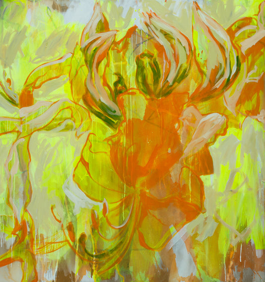AZALÉE - ACRYL AUF LEINWAND