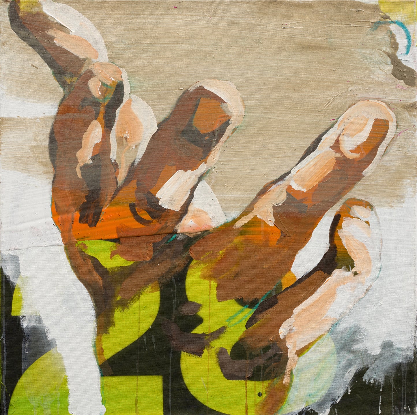 5 HANDPAINTINGS im bundle
